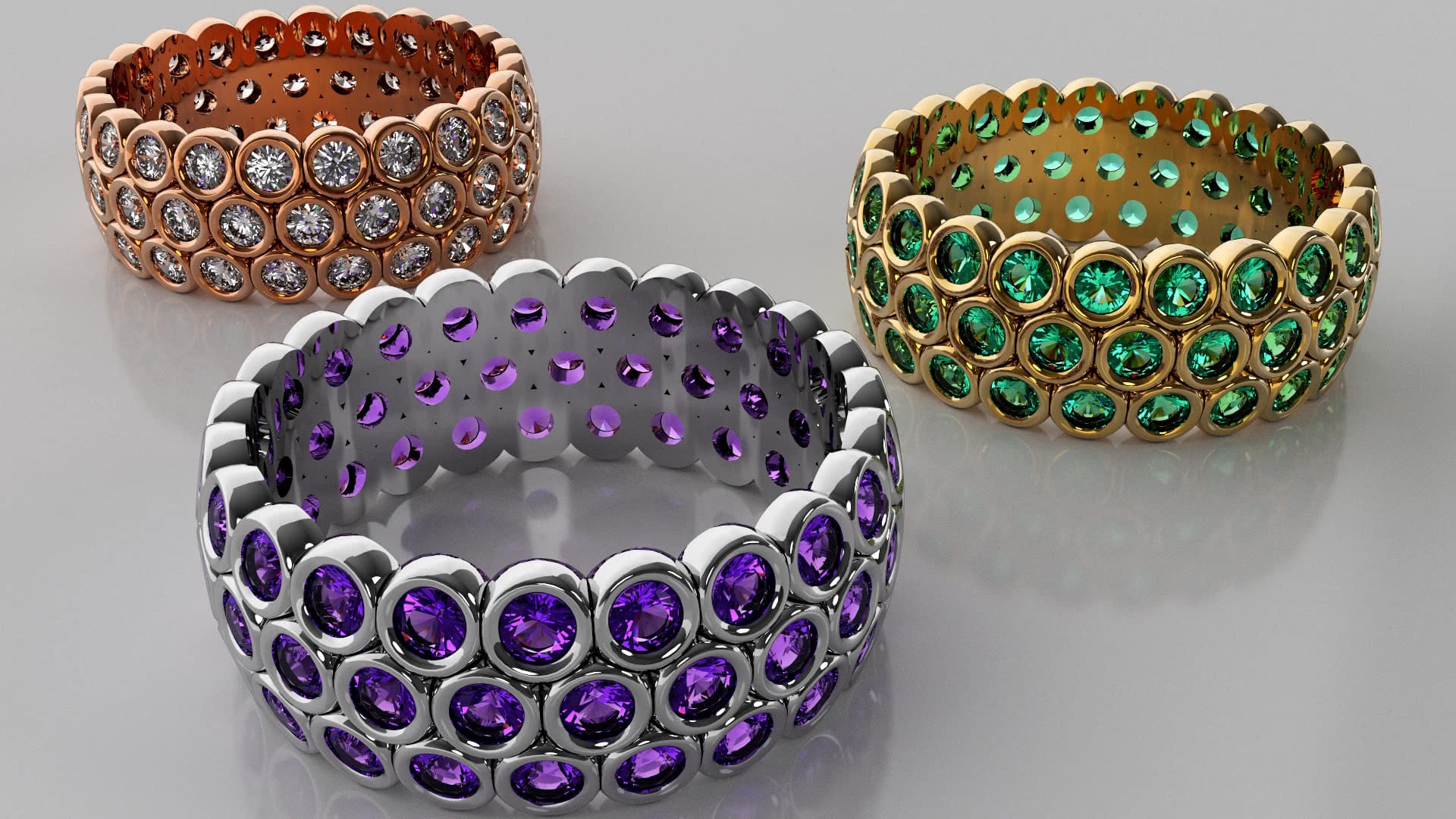 Rapid 3D Jewellery Design Software RhinoGold ring3 render