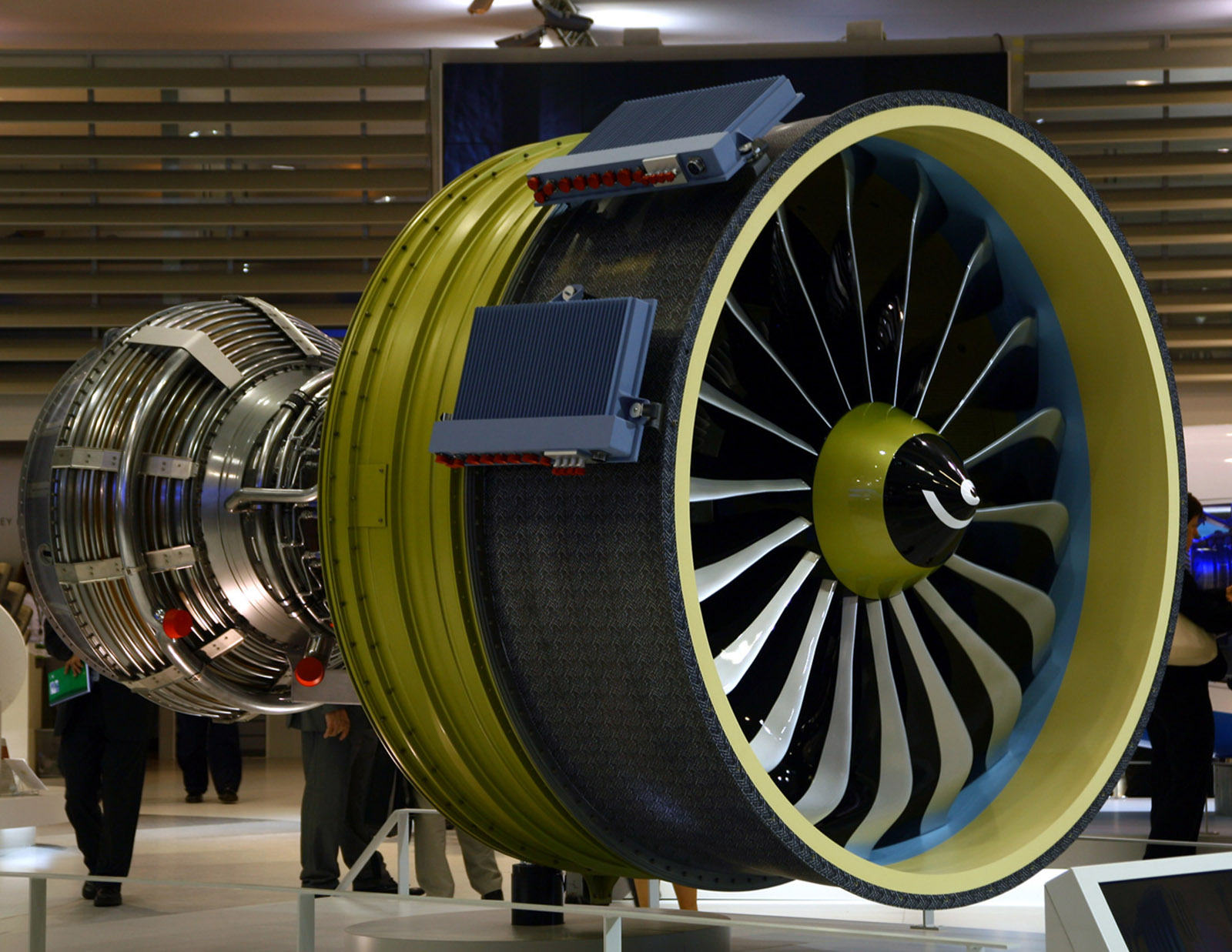 The CFM International LEAP ("Leading Edge Aviation Propulsion"[10]) is a high-bypass turbofan produced by CFM International, a 50-50 joint venture between American GE Aviation and French Safran Aircraft Engines (formerly Snecma), the successor of the successful CFM56 competing with the Pratt & Whitney PW1000G to power narrow-body aircraft. The engine has some of the first FAA-approved 3D-printed components.