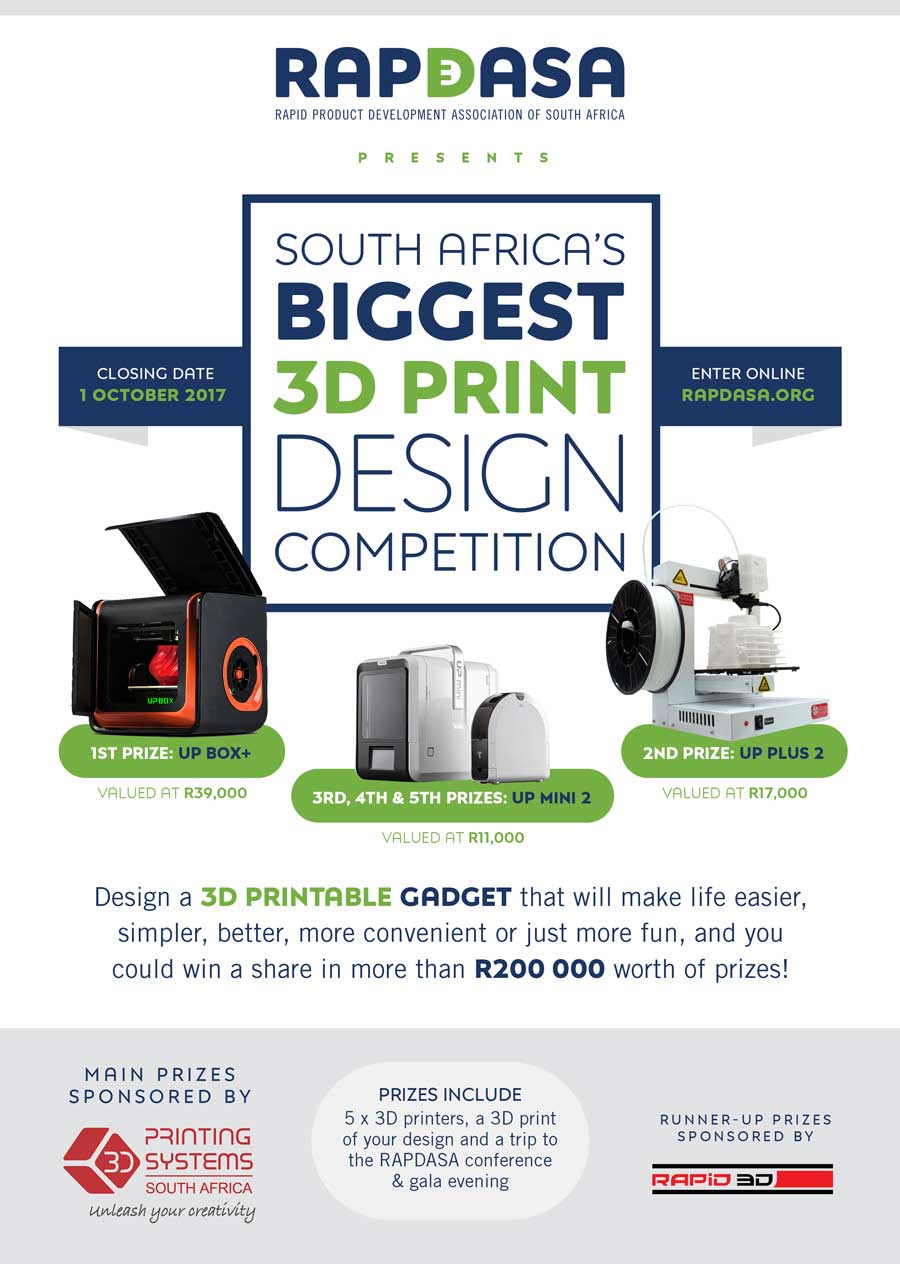 RAPDASA 2-17 - 3D Print Design Competition
